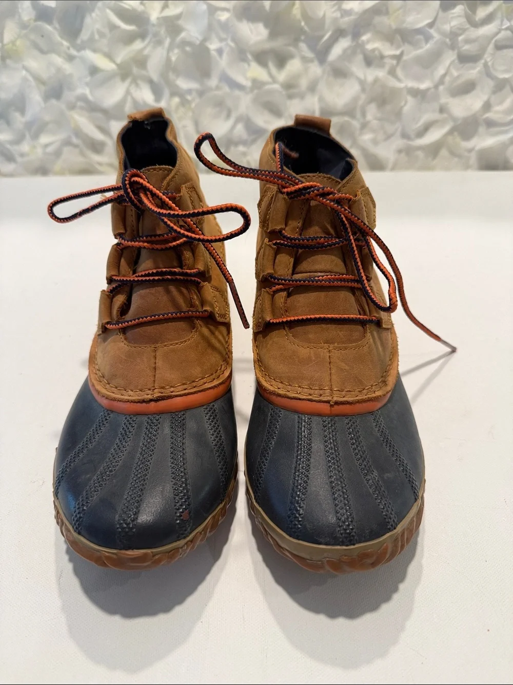 Sorel Brown and Black Women's Waterproof Duck Boots